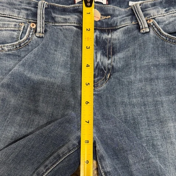 Dear John Jeans Womens 27 Mid Rise Skinny Stretch Medium Wash Denim - Picture 12 of 13